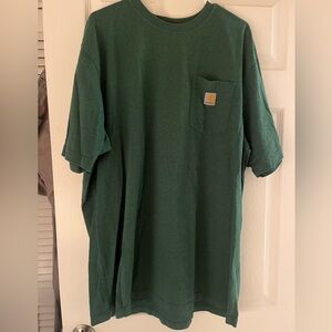 Carhartt Men's Forest Green Short Sleeve Tee